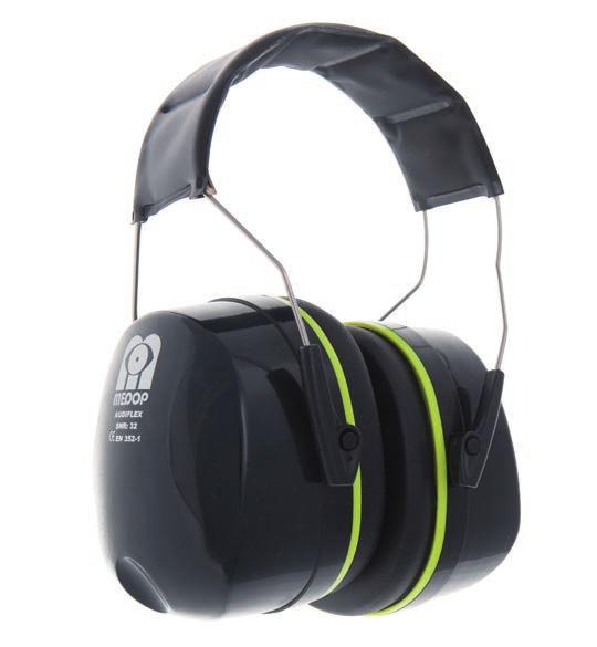 İşitme koruma > Kulaklik Audiflex EN 352-1 32 Yüksekliği ayarlanabilir Minderli kafa bandı Yastıklı