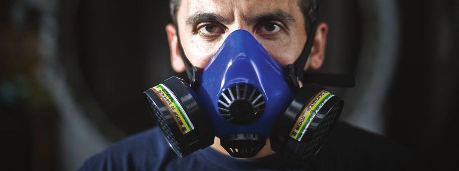Solunum koruması > iltreli maskeler Yarim yüz gaz