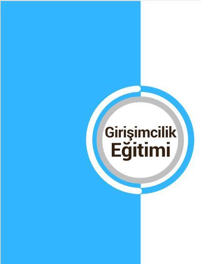 KOSGEB Girişimcilik eğitimi, 2015 yılında başlamıştır. Bu eğitim, 32 saatlik bir süreci içermektedir. Kursu tamamlayanlara sertifika verilmektedir.