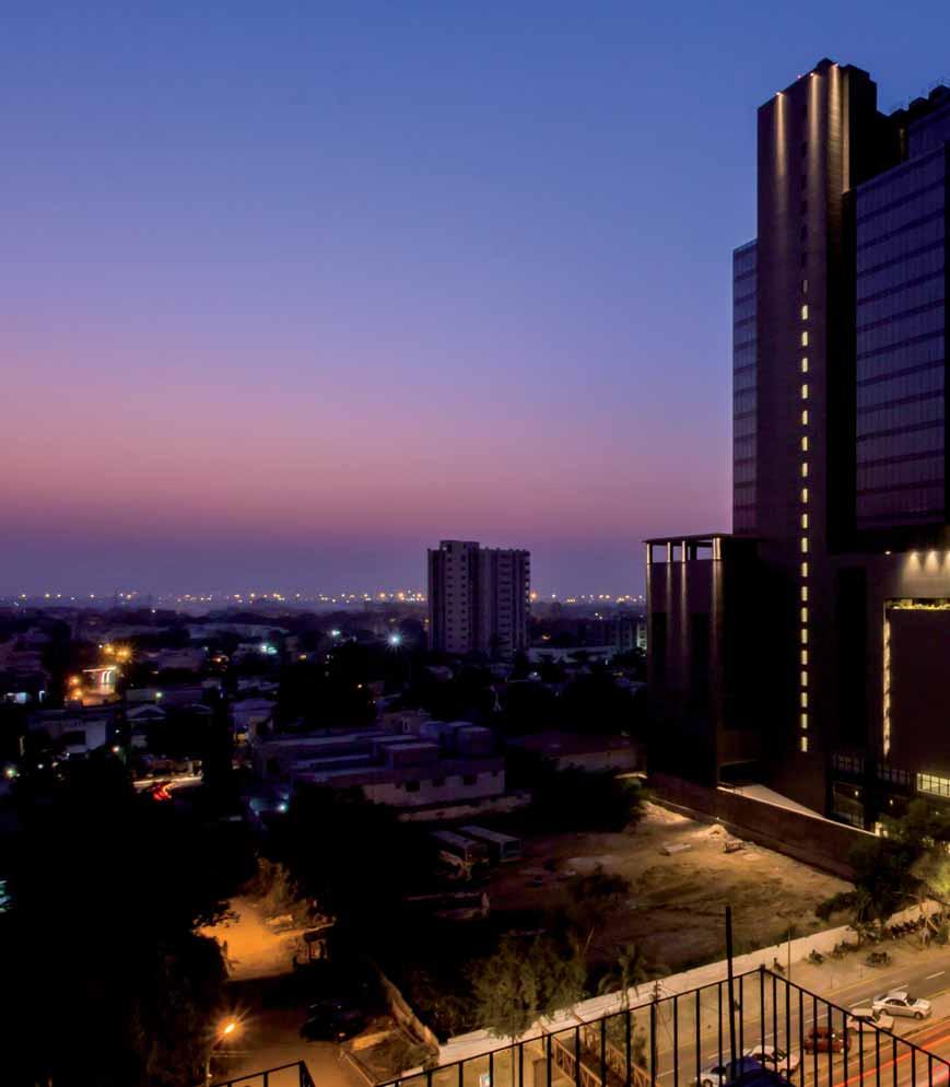G4 is an iconic building in Karachi as it presents itself not only as the first ventilated façade in Pakistan but also as the tallest commercial building in the country.