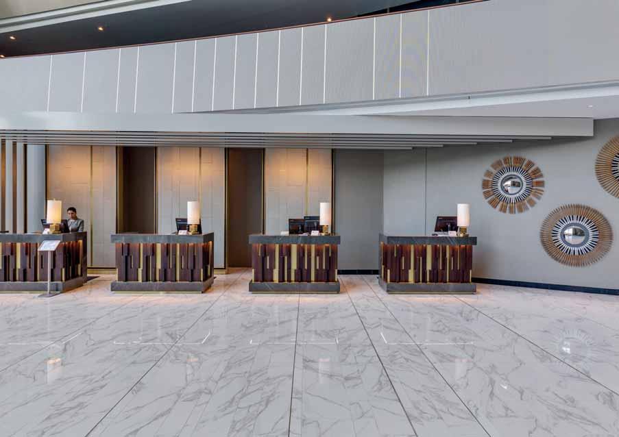 When it takes less than three seconds to form a first impression, a hotel s lobby design becomes particularly relevant when it comes to surprising guests with an initial pleasing experience aligned