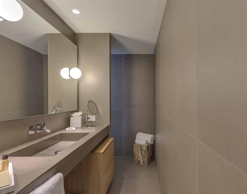 Hotel bathrooms are often regarded as a place for the traveler s indulgence and relaxation.
