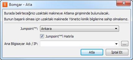 Sistemlerin Desteklenmesi Jumpoint Bomgar ın Jump teknolojisi sayesinde, ayrıcalıklı destek teknisyenleri uzaktaki katılımsız bir bilgisayara bağlanıp, son kullanıcı desteği olmadan bir oturum