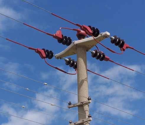 Durdurucu Direk İzolasyon Uygulaması Enerjisa Başkent EDAŞ Polatlı/Ankara Havai Hat İletken; MVLC 14A/241 Havai hat izolasyon malzemesi.