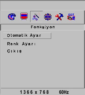 3.4.2.3 Fonksiyon Menüsü 11.