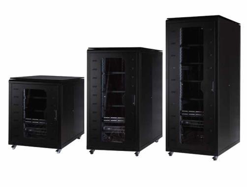 800x1000 SERVER TİP RACK KABİNETLER 2 li ve 4 lü fan takılabilir. Fanlara müdahale için kolayca sökülebilir üst şapka. Yan kapılar çift kanatlıdır.