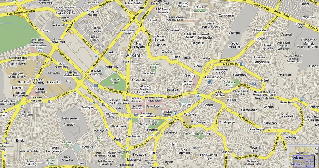 EKLER: EK 1: Haritalar Harita 1: Hacıbayram Mahallesinin İlçe