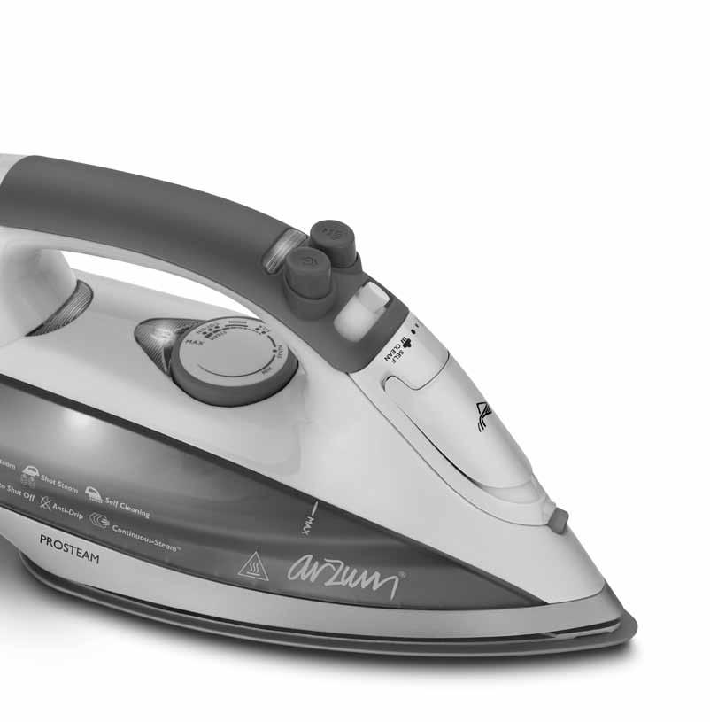 PROSTEAM AR 650 SUPREME GLIDE CERAMIC TABANLI ÜTÜ AR 650 SUPREME GLIDE CERAMIC SOLEPLATE IRON AR 650