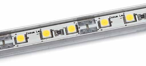 Alüminyum Çubuk Led / Aluminum Rigid Led CC-C 3528W Alüminyum Çubuk Led / Aluminum Rigid Led CC-C 5050W Uygulamalar * Mimari aydınlatma uygulamalarında * Mutfak, banyo tezgâhlarında * Merdiven