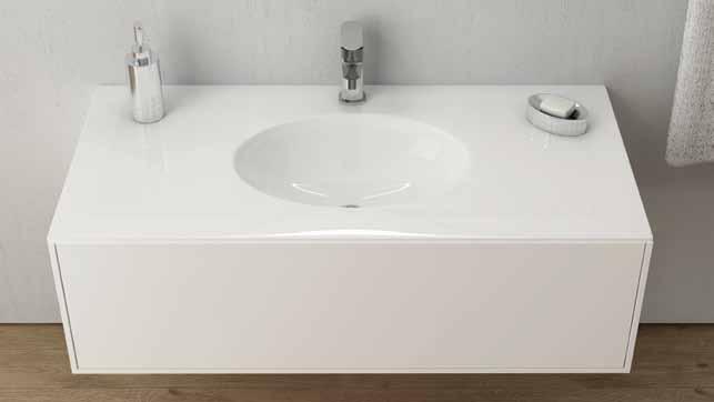 illuminated 60x100cm 7010 1912 0000 - Mobile bagno, doppio cassetto, 120cm, rosso 7900 3001 - Specchio ovale con luce 60x100cm