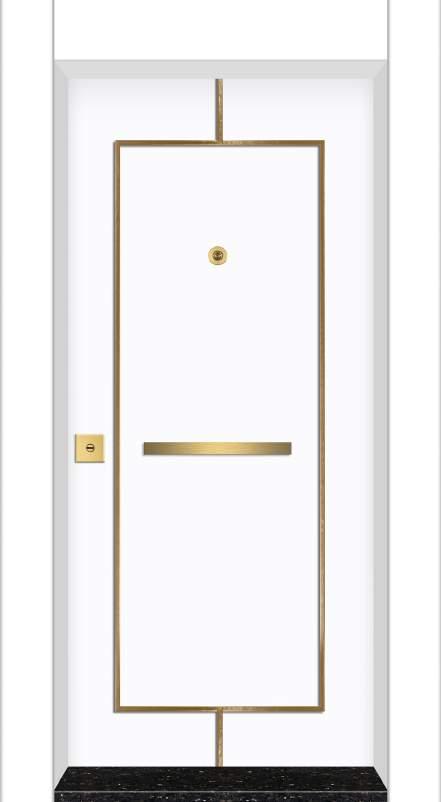 KASA KAPLAMALI LÜKS LAMİNANT KAPILAR FRAME COVERED LUXURY LAMINATE DOORS GOLD 8 LAMİNANT FLEKSİ / LAMINATE FLEXI Laminant Fleksi / Laminate Flexi - 847 GOLD 8 LAMİNANT