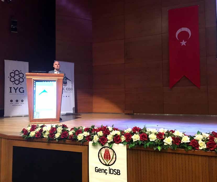 ULUSLARARASI GENÇLİK BULUŞMASI Akademik Forumumuzun ikinci oturumu Türk Kızılayı Genel Başkanı Dr.