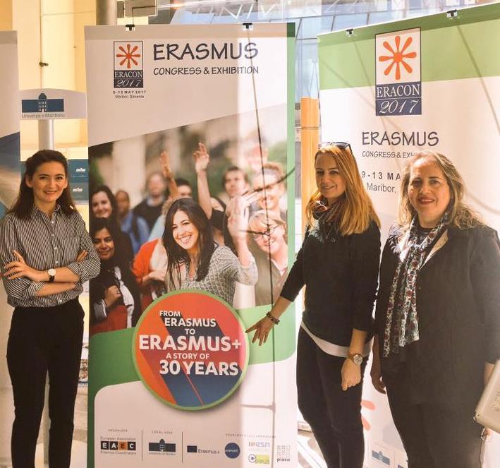 Uluslararası Erasmus Kongresi (13th Annual Erasmus Congress and Exhibition ERACON 2017) düzenlenmiş olup, söz konusu kongreye Üniversitemizi temsilen Uluslararası İlişkilerden Sorumlu Rektör