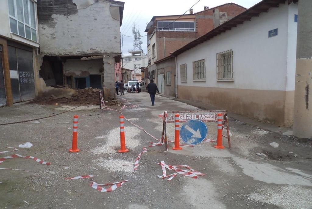 kararına istinaden Trafiğe kapatılan Sevgi