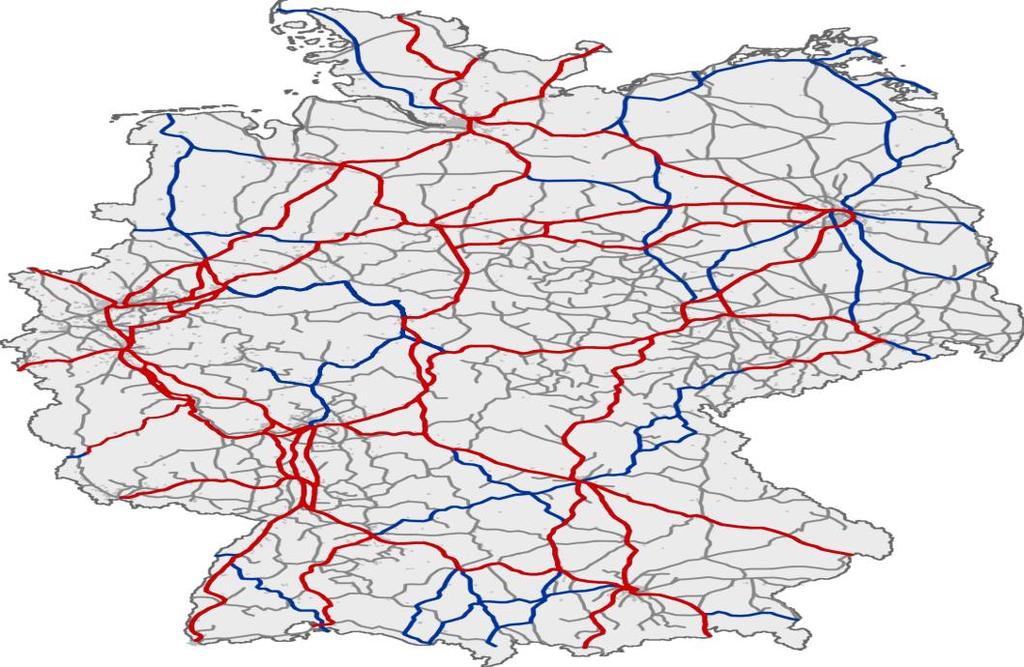 2012 yılı Avrupa Birliği verilerine göre demiryolu ulaşımı; yolcu taşımacılığının % 9,7 sini, yük taşımacılığının da % 15,3 ünü oluşturmaktadır [5]. 2.2.3 Almanya Şekil 2.