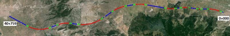 7.2.2.2 Mevcut güzergahın revize edilmesi Mevcut güzergahın revize edilmiş hali şekil 7.12 de gösterilmiştir. Şekil 7.