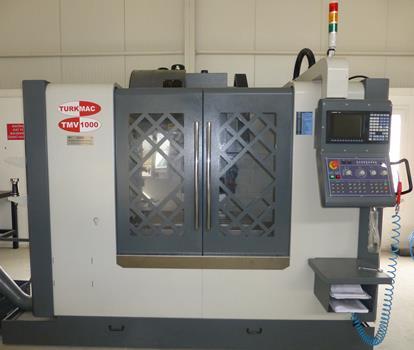 CNC İŞLEME MERKEZİ TURMAC MARKA TMV 1000 MODEL + M 70 VA KONTROL PANELİ X-Y-Z EKSEN