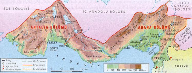 1 Türkiye nin illerini ve il sınırlarını gösterir harita