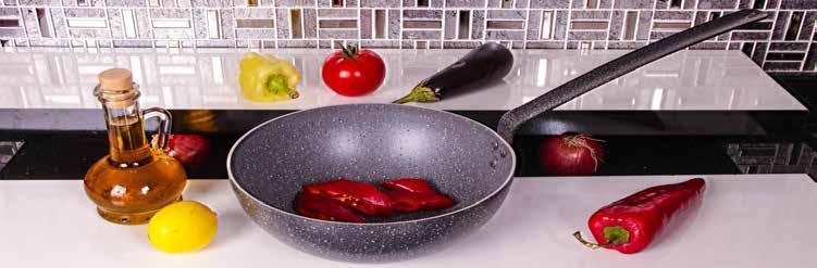 Features Non-Stick İç Kaplama Non-Stick Dış Kaplama AG5 Özel Alaşımlı