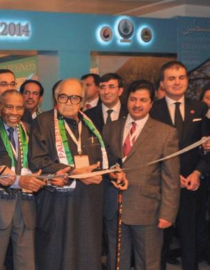 nikb ile TOBB iş birliğinde gerçekleştirilen Filistin Ticaret ve İş EXPO 2014 Fuarı nın açılışı, Cumhurbaşkanı Recep Tayyip Erdoğan, TOBB Başkanı M.