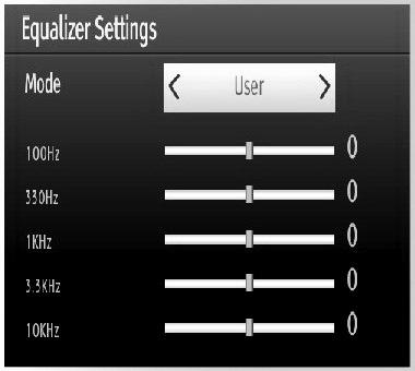 While in VGA (PC) mode, some items in Picture menu will be unavailable. Instead, VGA mode settings will be added to the Picture Settings while in PC mode.