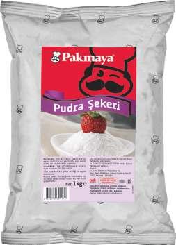 Ambalaj : 1 kg x 10 adet Raf ömrü : 24 ay Pudra Şekeri %100 şeker pancarından elde edilmiştir.