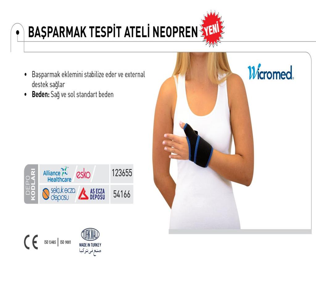 BAŞPARMAK BANDI SUT KODU : OP1118 YENİLEME SÜRESİ 6 AY ÖDEME FİYATI KDV DAHİL