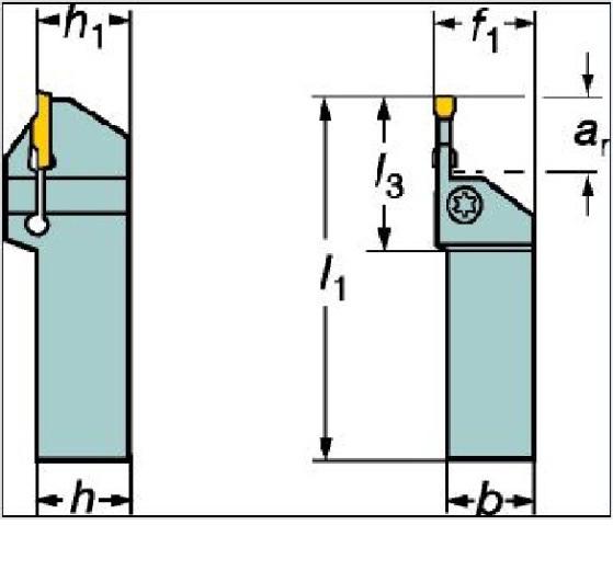 sert metal malzeme için ISO P25 kalitesine karşılık gelecek şekilde bir