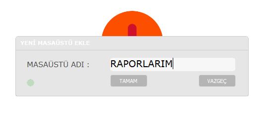 Kullanıcı yoğun olarak kullandığı ekrana bu şekilde giriş yapmak yerine, Netsis 3 ile masaüstüne istediği modülleri, ekranları, işlemleri veya raporları simge şeklinde koyabilir ve çift tıklama ile