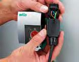 Sirkülasyon ızlı ve kolay elektrik bağlantısı için Wilo Connector