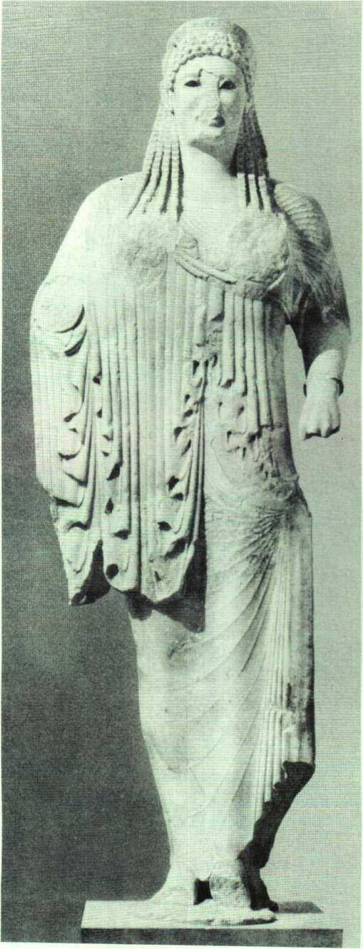 1-4-1 Atint* 'r4<i*rrt Mvrtr ftc-ykeli ^Anitmırr Korcsij, 141 Atina akropolis'inden kore heykeli