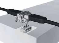294 serisi armatür bağlantılarının yanısıra, elektrikli her türlü cihazın şebeke giriş kablolarının hızlı montajı için de uygun bir alternatif teşkil