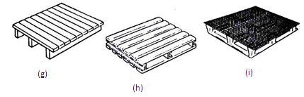 Paletler forklift, asansör ve vinçler tarafından taşınmaya uygundur. Paletler bir kez ya da tekrar tekrar kullanılabilirler (Erdal ve Çancı, 2003). Şekil 4.