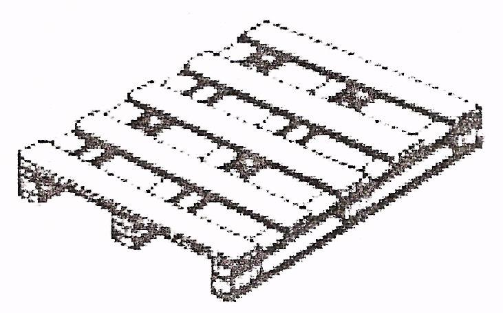 76 Şekil 4.28 Temel blok palet çeşitleri (Erdal ve Çancı, 2003). Paletler, forkliftler gibi depolamada kullanılan yardım araçlardandır. Doğrudan taşıma yapmazlar.