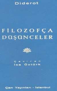 . Denis DİDEROT / [ Düşünceler, 1774 ] Paris te Karnavale Müzesi nde bulunan ve kapağında "İ n s a n d e r i s