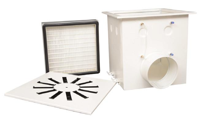 HHK HEPA FİLTRE KUTUSU Hepa Filter Box TANIM HHK: Hepa Filtre Kutusu MALZEME Hepa filtre kutuları 1,2 mm kalınlıkta DKP sacdan üretilir.