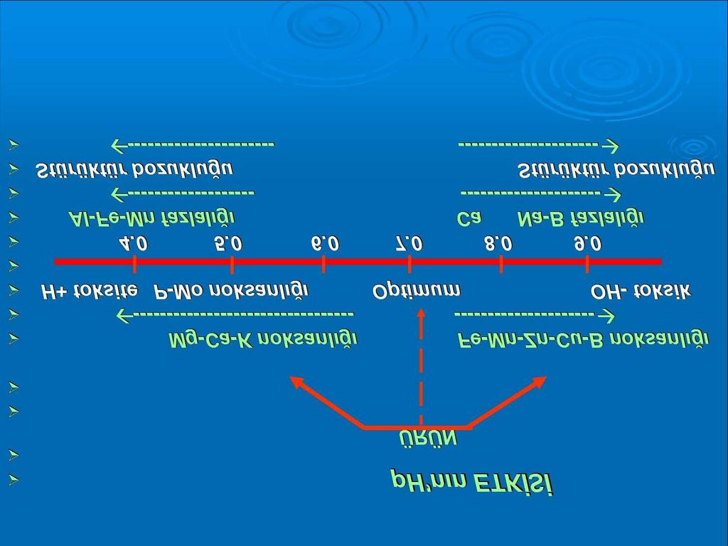 toprağın verim gücü üzerine etkili olmaktadır.