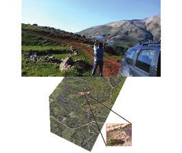 Bu çalışma ile aynı zamanda sahanın detaylı fotoğrafları çekilerek CBS ortamında birleştirilmiş ve yüksek çözünürlüklü saha görseli elde edilmiştir.