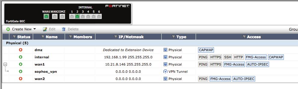 8 System > Network > Interfaces sekmesinden Useroam u hangi port ta çalıştıracaksınız o portu aşağıdaki gibi