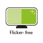 Akıllı Dinamik Arka Aydınlatma Ayarlaması'nı kullanan ASUS Flicker Free teknolojisi, rahat bir deneyim için titreşimi azaltır.