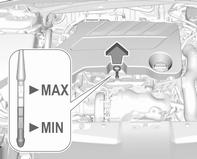 Tavsiye edilen sıvılar ve yağlayıcılar 3 278. Maksimum motor yağı tüketimi 1000 km başına 0,6 litre'dir. Motor yağ seviyesi kontrolü sadece araç düz bir zeminde park edilmiş konumdayken yapılmalıdır.