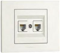 Satellite Socket Outlet - Through Line 400-XX0300-239 TV-SAT