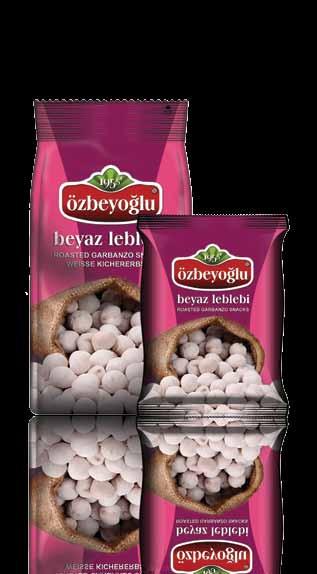 beyaz leblebi ROASTED GARBANZO SNACKS Bağımlılık yapan beyaz tat!