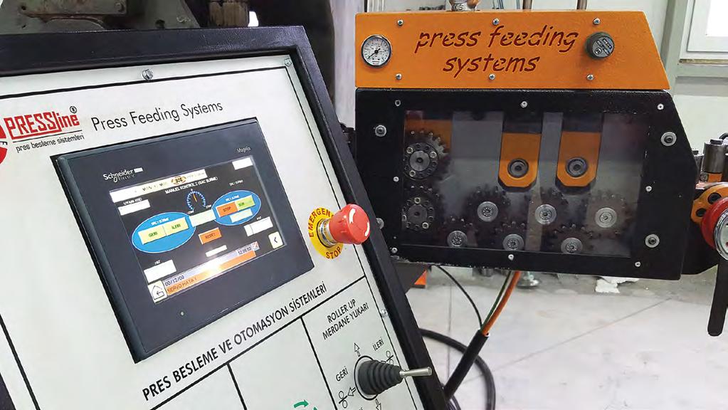 Otomasyon ve Mekanik Pressline, otomasyon ve 3d cad cam çözümlerini kendi bünyesindeki yazılım ve tasarım ekibiyle yerine getirmektedir.
