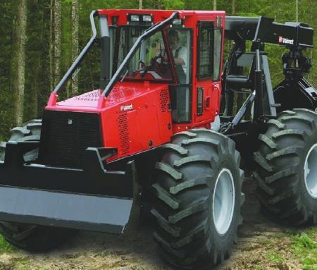Valmet ve Kockum gövdeden mafsallı özel orman traktörü, Unimog