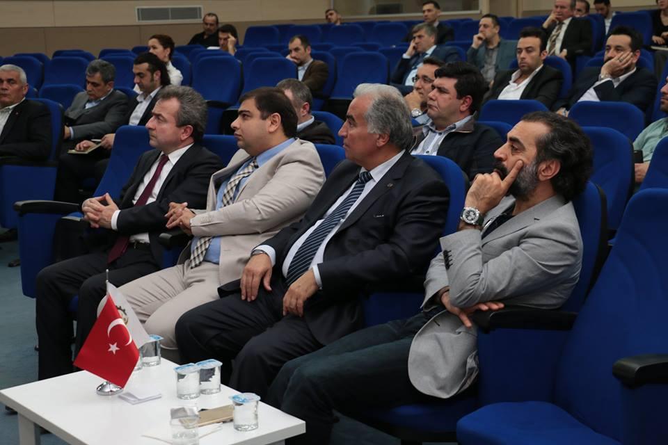 Genel Müdürü Bülent Eker in konuşmacı olarak katıldığı 'AVRUPA İŞLETMELER AĞI FAALİYETLERİ konulu bilgilendirme toplantısı 06 Nisan 2016 tarihinde Çerkezköy
