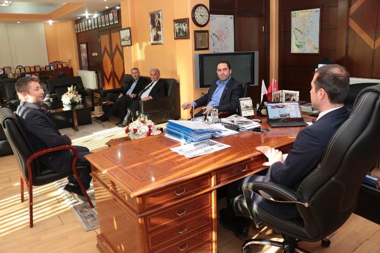18 Mart 2016 günü gerçekleştirilen ziyarette Çerkezköy TSO Yönetim Kurulu Başkanı Süleyman