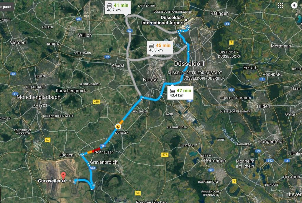 1. RWE POWER AG GARZWEİLER KÖMÜR AÇIK İŞLETMESİ ( 3 Temmuz 2017, Almanya ) Garzweiler Açık Ocak Linyit Madeni, RWE tarafından bölgede işletilen 3 madenden birisidir ve 40Mton/yıl linyit kömürü üretim