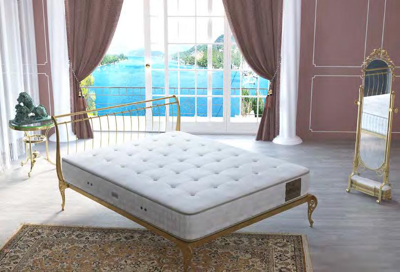 FYT-1707 IMPERIAL Designed for Sleep Comfort... The viscose fabric, which is higher in dehumidification than cotton, is obtained from beech tree cellulose.