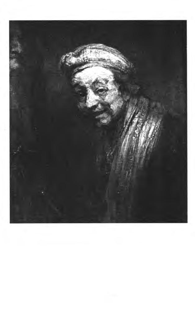 Şekil 38. Gülen Demokritos kimliğinde kendi portresi (1668 civarı), Rembrandt van Rijn (Leyde 1606 - Amsterdam 1669).